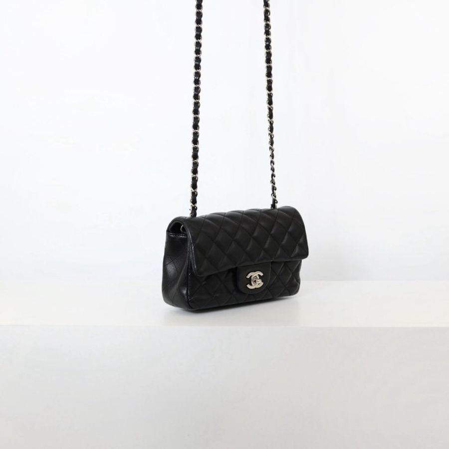 二手Chanel coco cf20 銀釦款-1