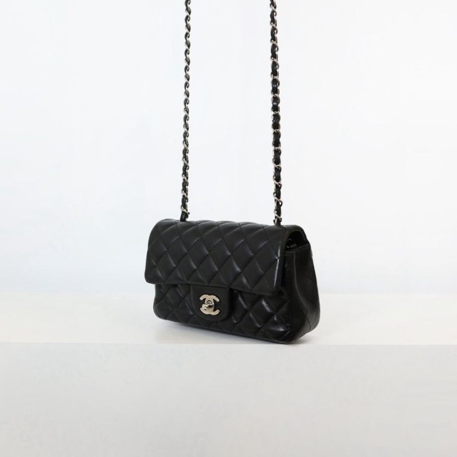 二手Chanel coco cf20 銀釦款-2