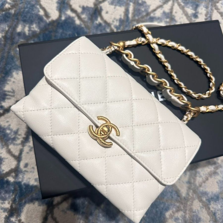 Chanel Flap Bag 香奈兒橫手柄翻蓋包-0