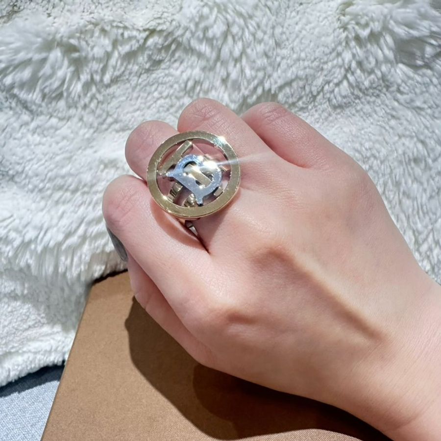 BURBERRY CIRCLE TB RING 經典TB戒指-7