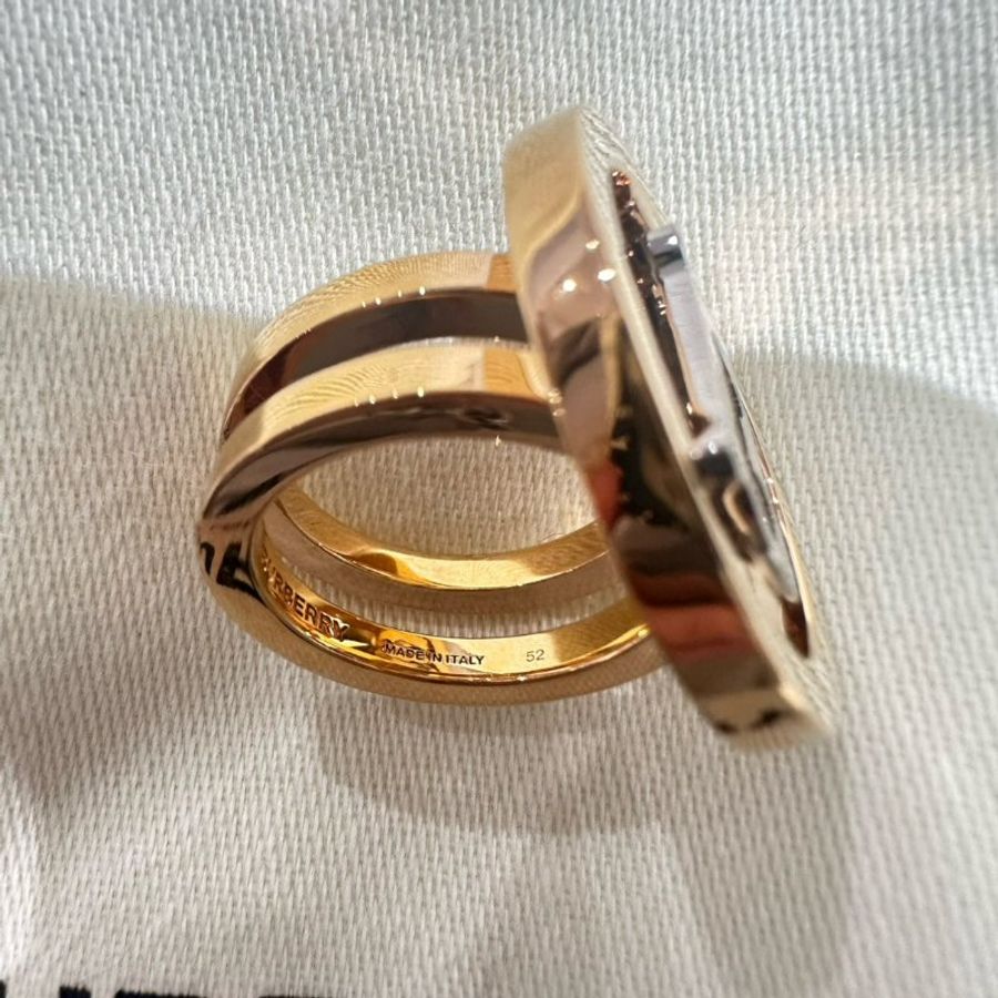 BURBERRY CIRCLE TB RING 經典TB戒指-13