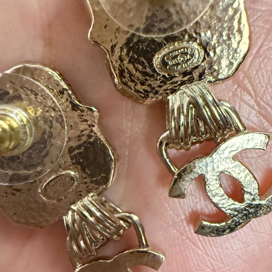 Chanel 手工坊系列 墜飾耳環-8
