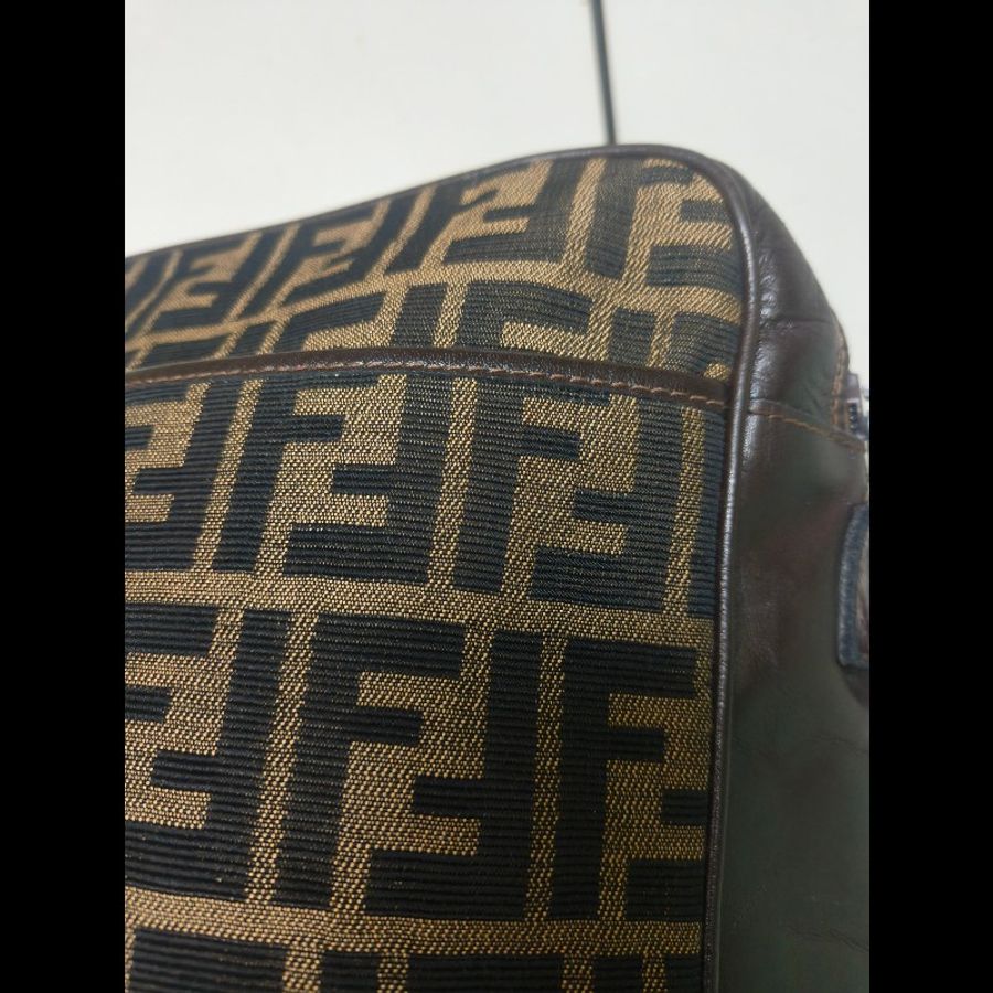 ㊣✨FENDI✨芬迪 FF 老花 皮革 直立 收納包 相機包 肩背包 斜背包/雙F/二手包/二手精品/保證正品-68