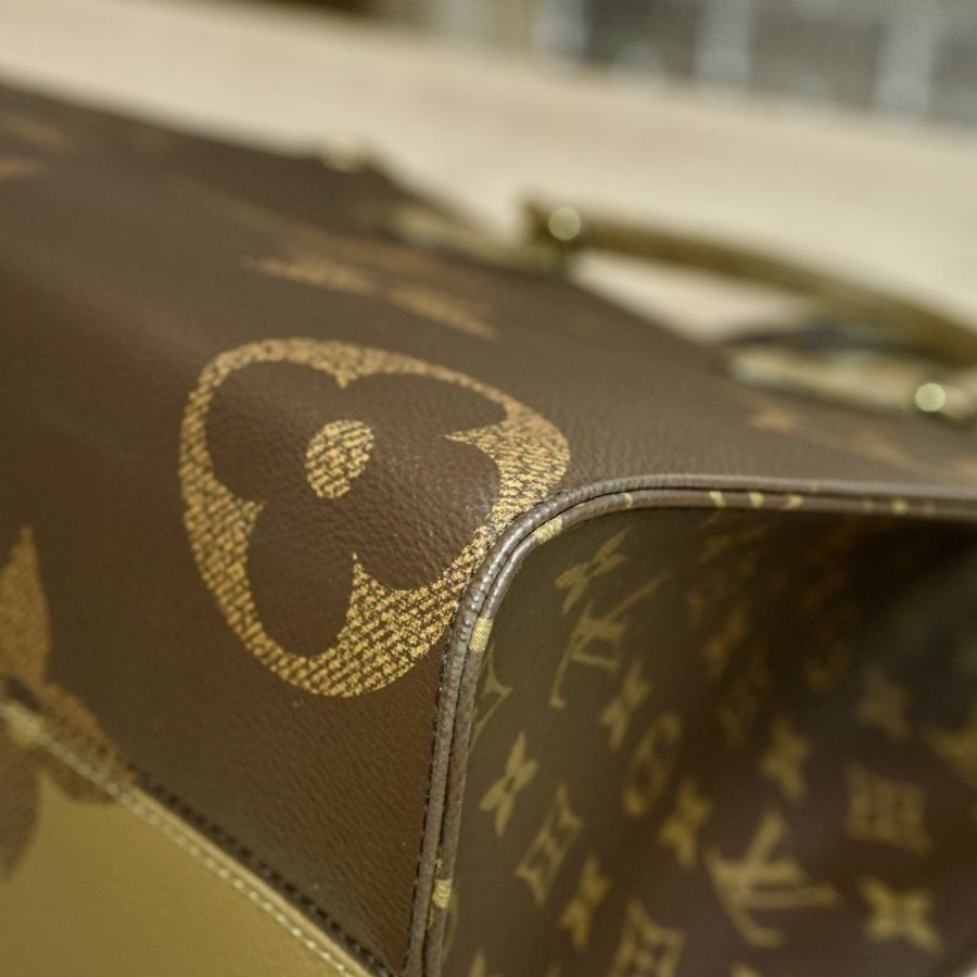 閑置新 LouisVuitton/路易威登 Monogram ONTHEGO 中號手提包-17