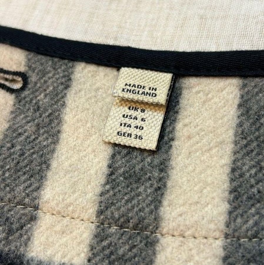 BURBERRY 英國黑標格紋內搭背心UK8-6