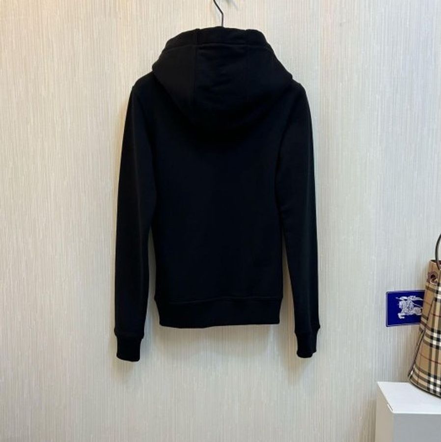 BURBERRY英國黑色連帽衛衣XXS-2