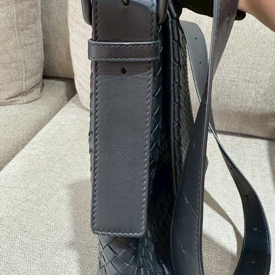 Bottega Veneta 編織掀蓋側背包-17