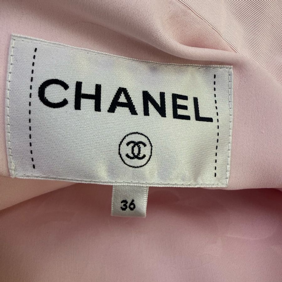 CHANEL 粉紅外套 EU34-3