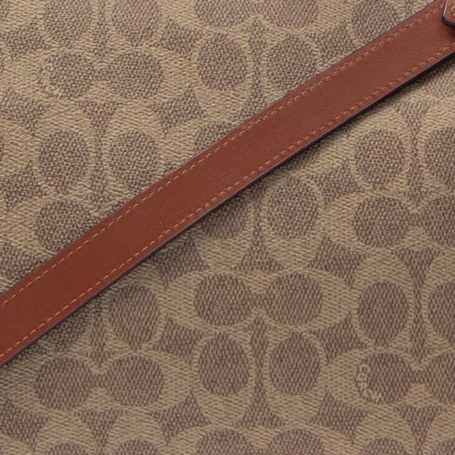 Coach 女士 SHAY 印花手提包均碼碼長：35.5CM，寬：14.4CM，高：24CM-3