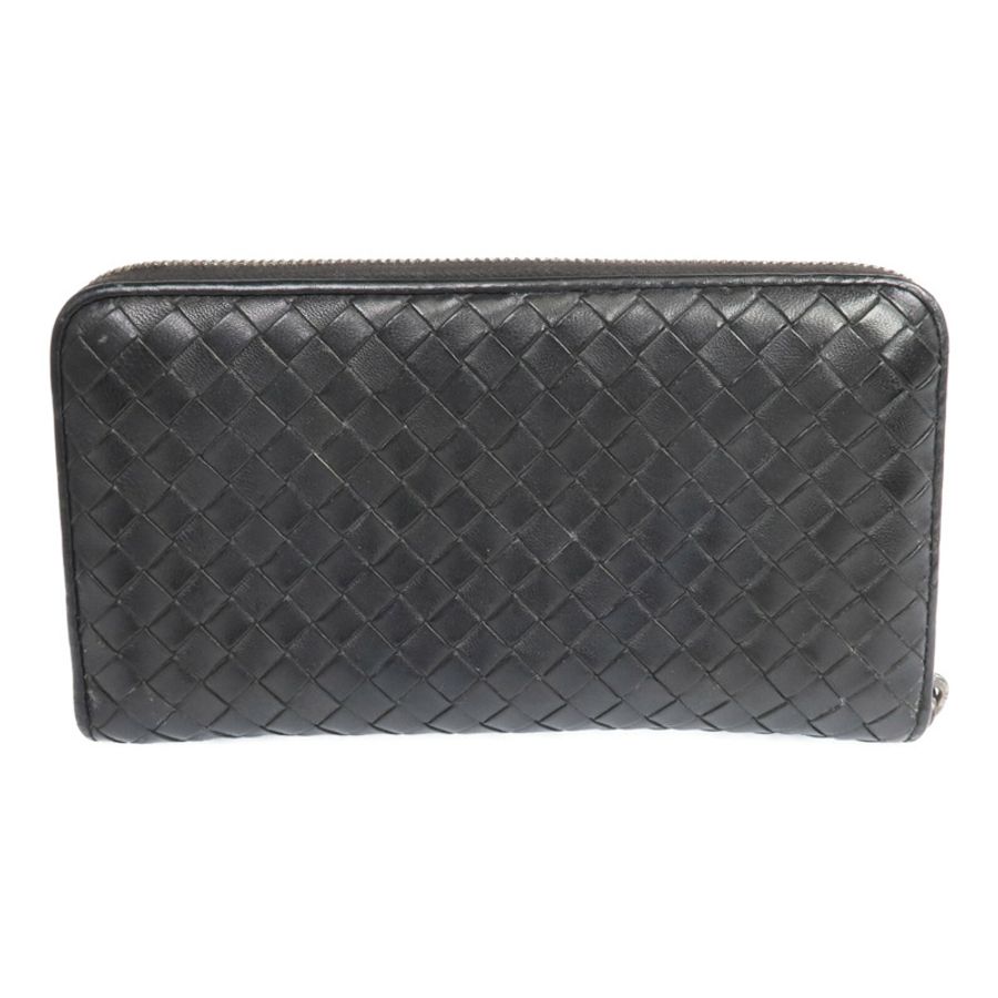 BOTTEGA VENETA 織紋皮革Long Wallet長錢包-1