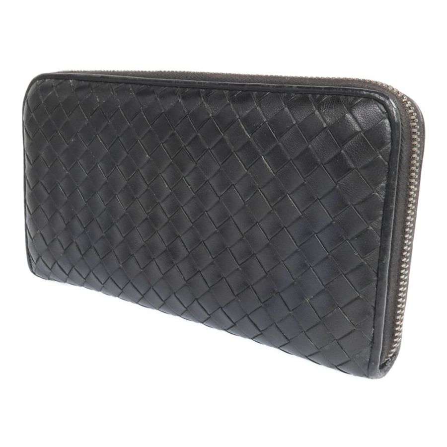 BOTTEGA VENETA 織紋皮革Long Wallet長錢包-2