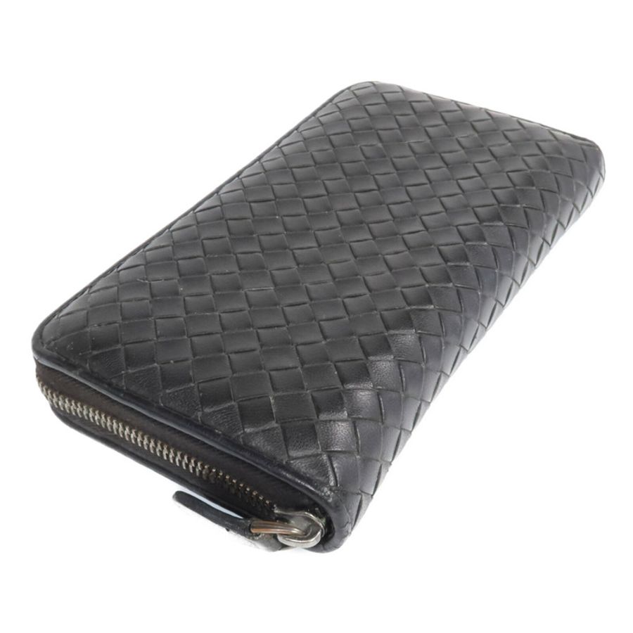 BOTTEGA VENETA 織紋皮革Long Wallet長錢包-3