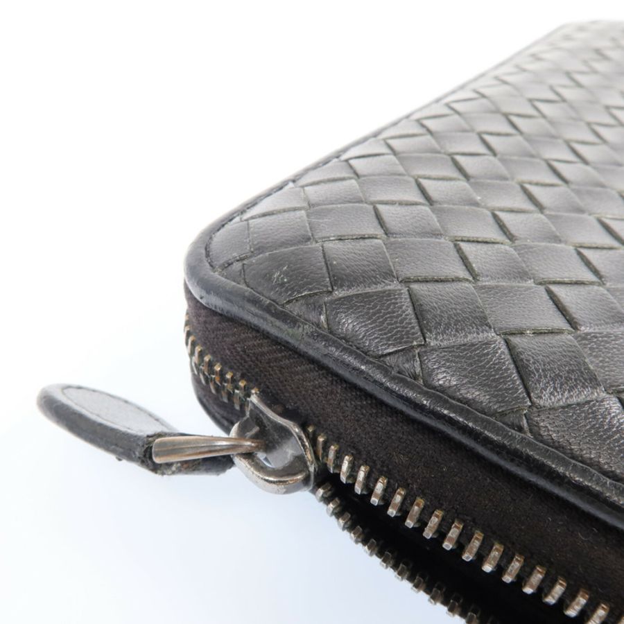 BOTTEGA VENETA 織紋皮革Long Wallet長錢包-14