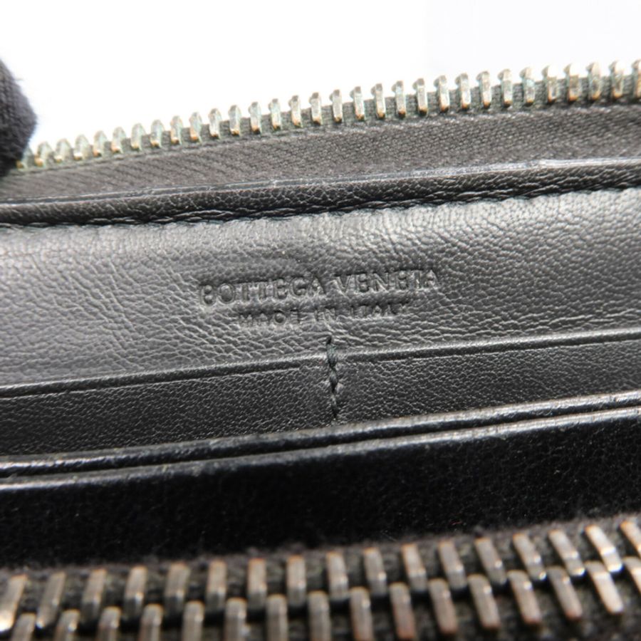 BOTTEGA VENETA 織紋皮革Long Wallet長錢包-17