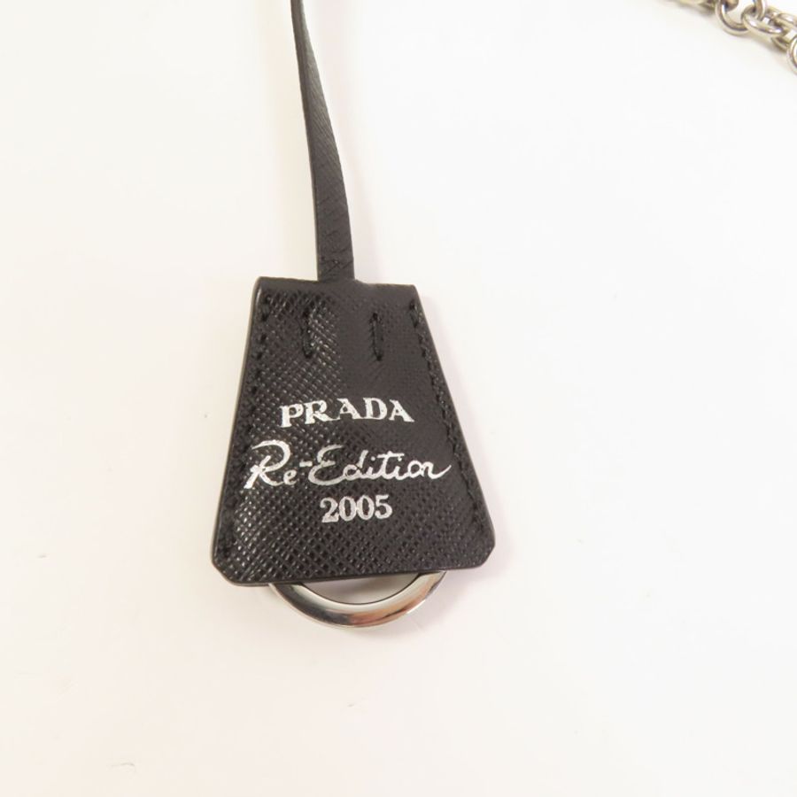 PRADA 尼龍Re-Edition 2005銀扣手挽肩背兩用袋-7