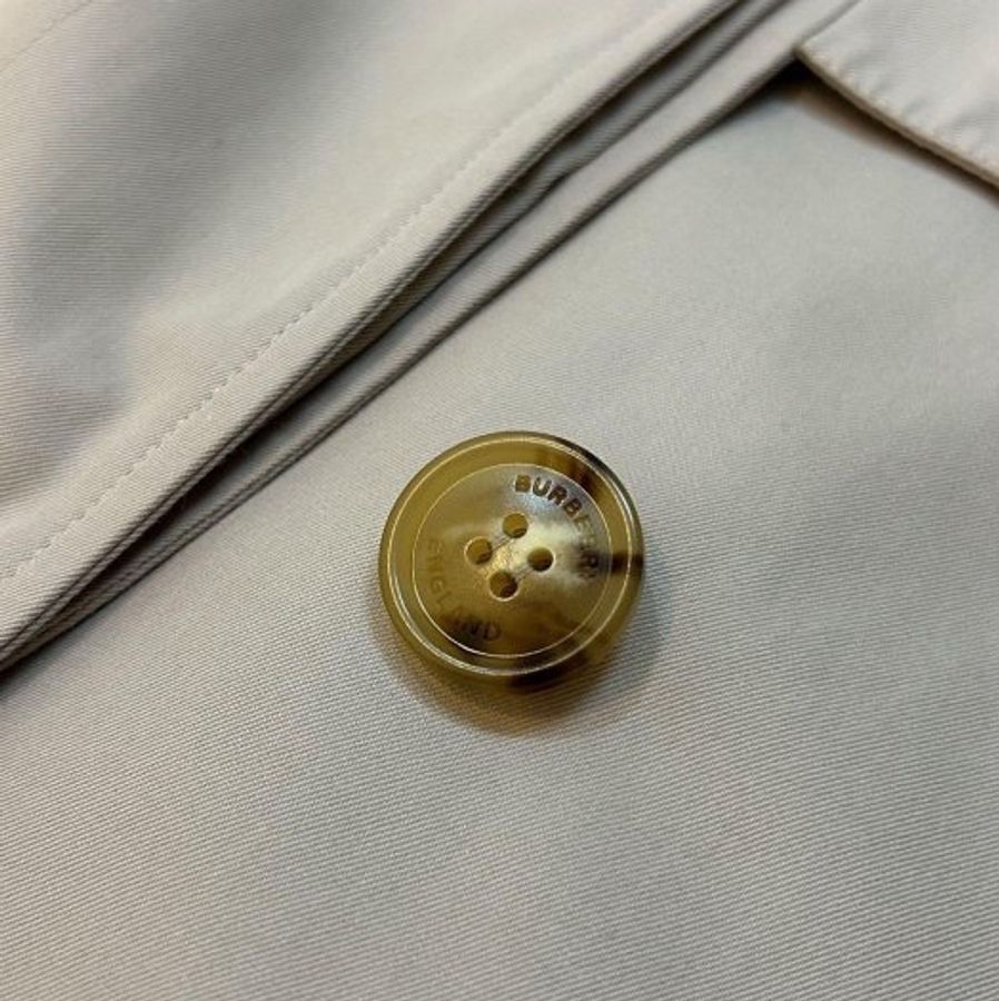 BURBERRY英國黑標香芋色卡姆登風衣UK6-13