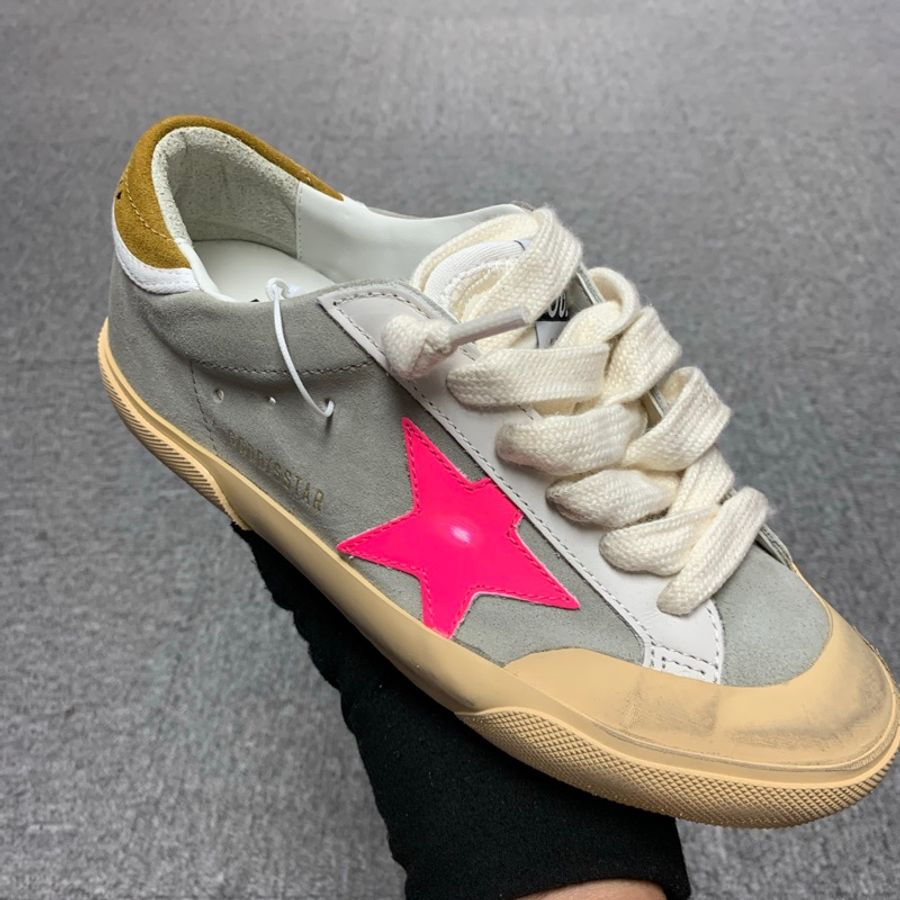 🔥新到貨🔥 Golden Goose Super-Star圓頭低幫系帶板鞋 GWF01026-F007997-83237 Size 36 37 38 39-3