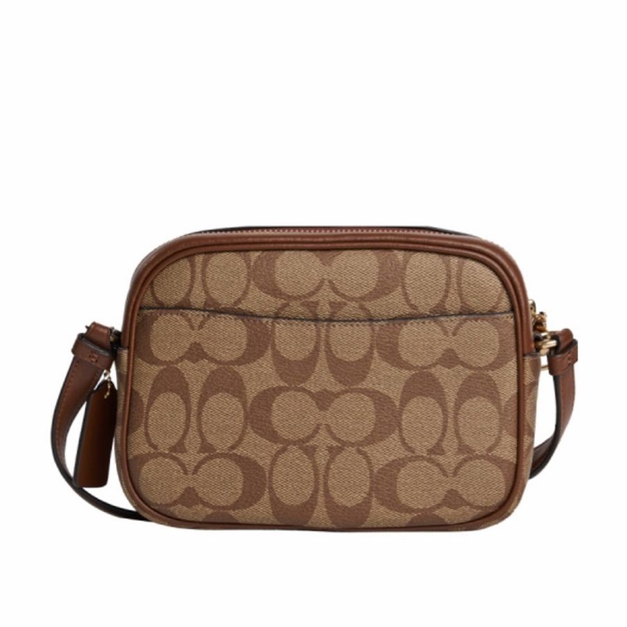 Coach 女士 迷你 Jamie相機單肩包均碼碼20.3cm*6.3cm*14.6cm-3