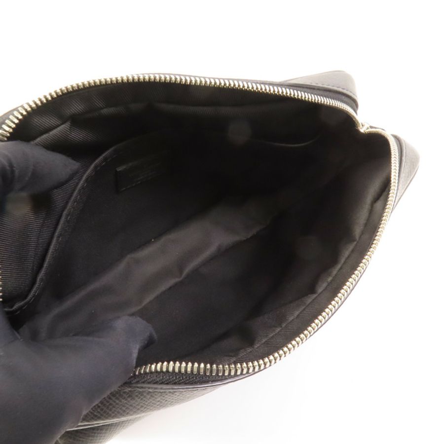 LOUIS VUITTON Monogram Eclipse Messenger PM Voyager銀扣肩背袋-8