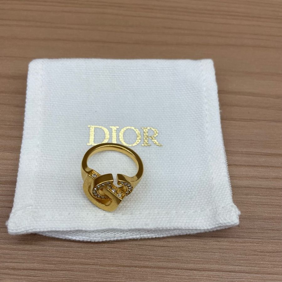 Dior迪奥 CD Logo戒指-0