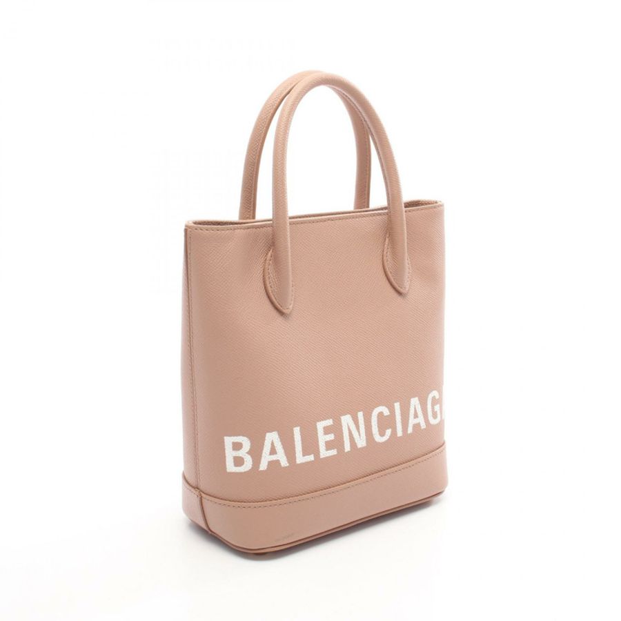 BALENCIAGA Ville XXS 單肩斜背包 569856 皮革 粉紅色 二手 女士-1