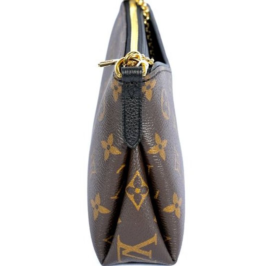 LouisVuitton/路易威登 Monogram Pallas Clutch 傳奇鏈條信封 斜背包-3