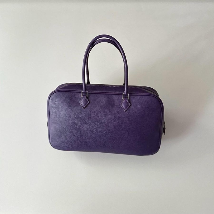 Hermès Plume Élan 28 – Iris Purple Epsom Leather-8