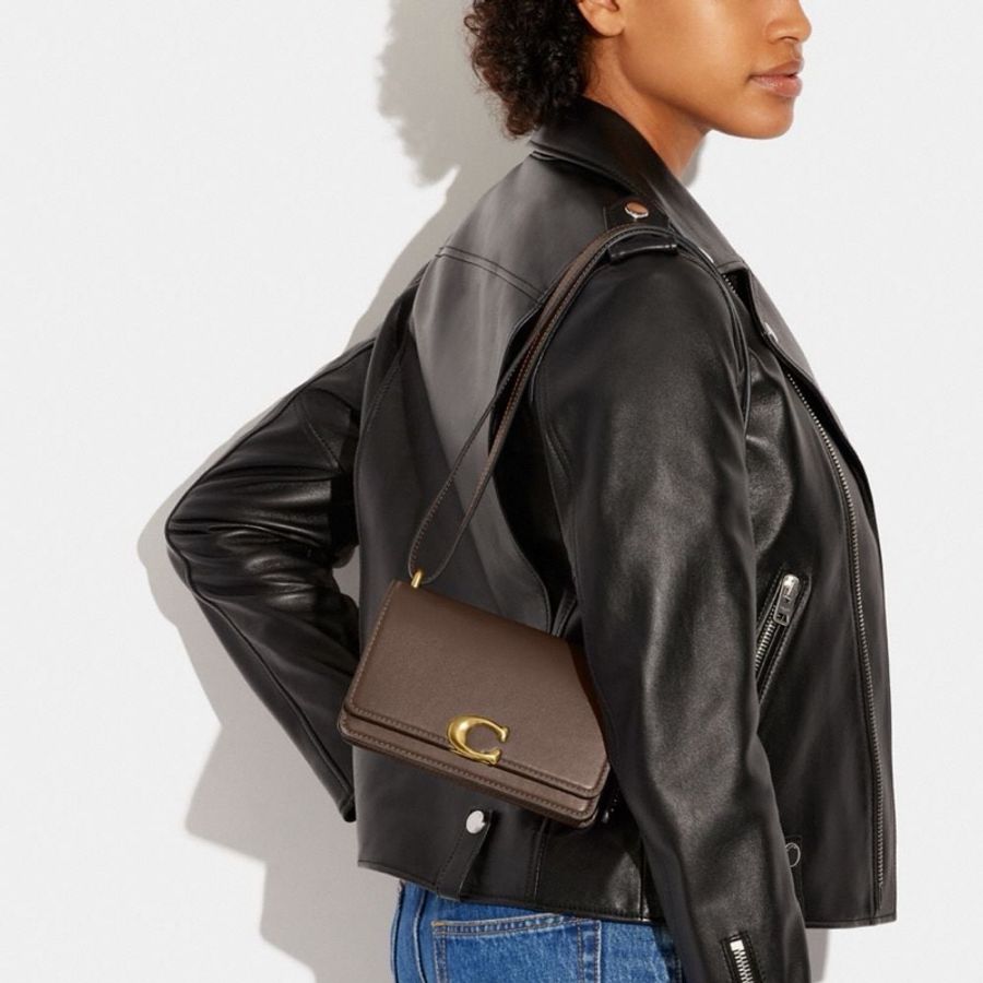 Coach 女士 Bandit 斜挎包均碼碼18cm*6.5cm*11cm-5