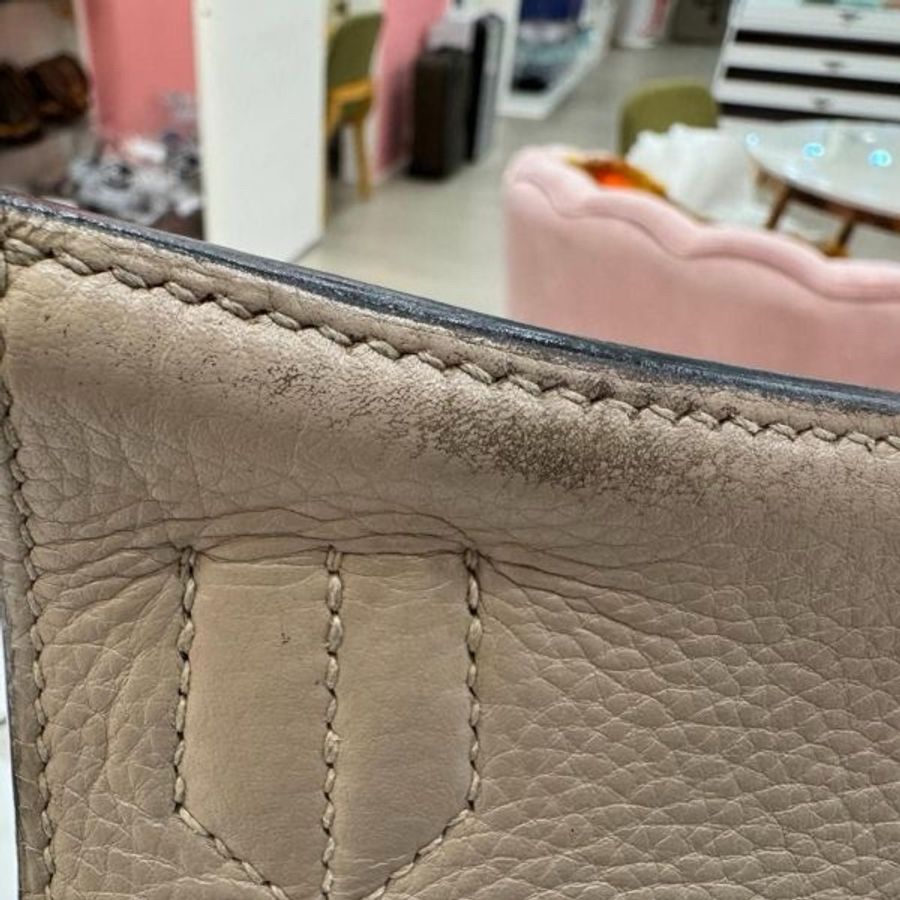 「限時優惠」Hermès jypsiere 34銀扣肩背包-17