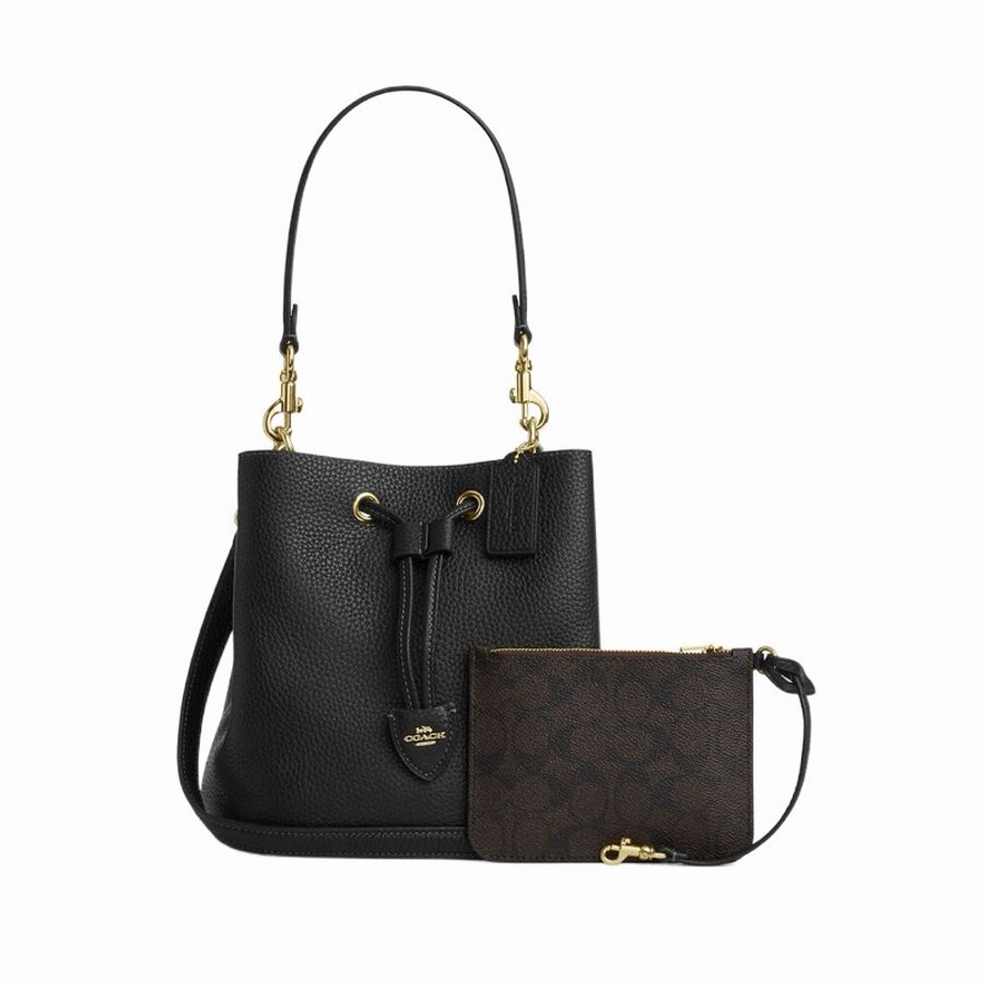 Coach 女士 Rowan 水桶包均碼碼21.5cm*14cm*21.5cm-1