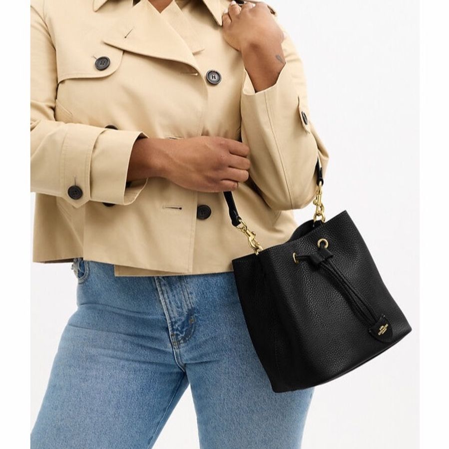 Coach 女士 Rowan 水桶包均碼碼21.5cm*14cm*21.5cm-6