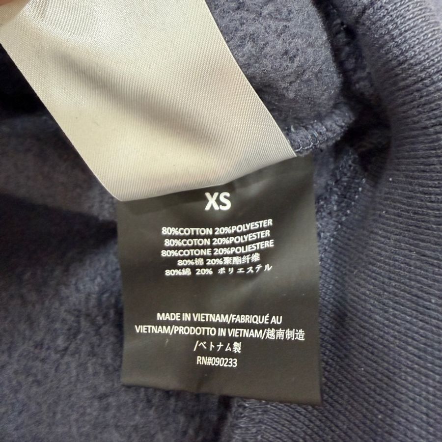 FEAR OF GOD ESSENTIALS Cropped 海軍藍 短版 連帽衫 連帽T 帽T-15