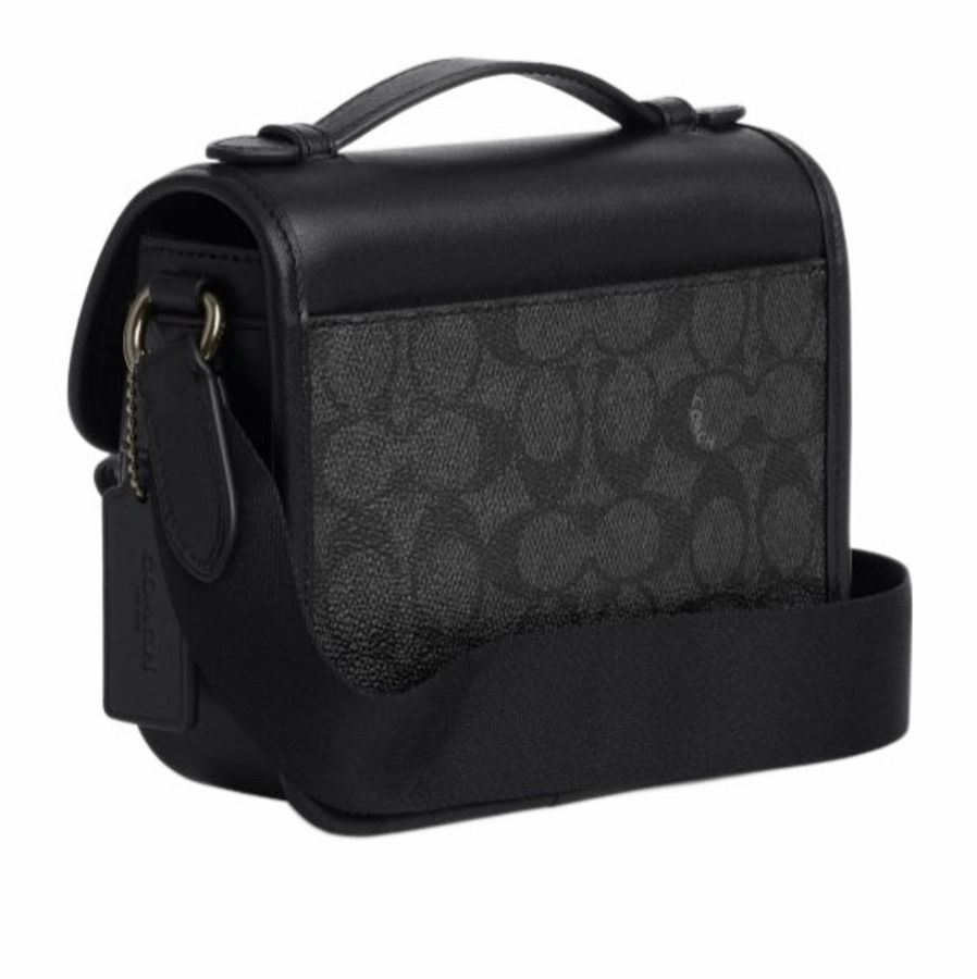 Coach 男士 頂部提手單肩包均碼碼17cm*9cm*14cm-4