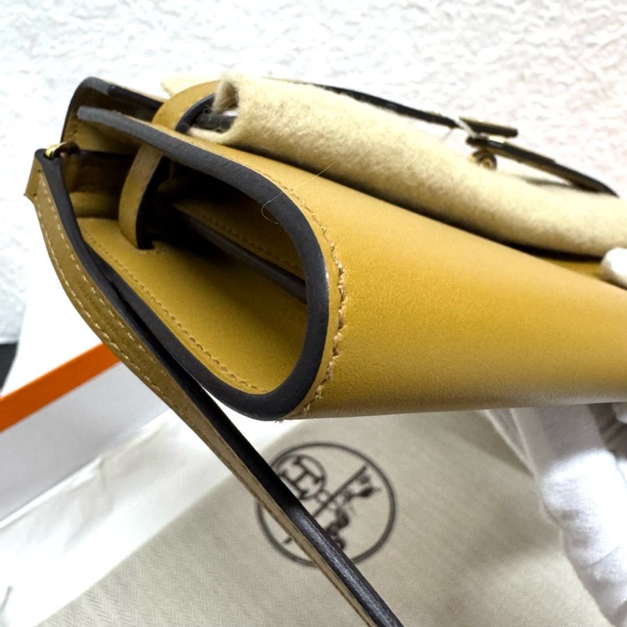 Hermes 愛馬仕kelly to go 淺棕、芝麻棕W刻-7