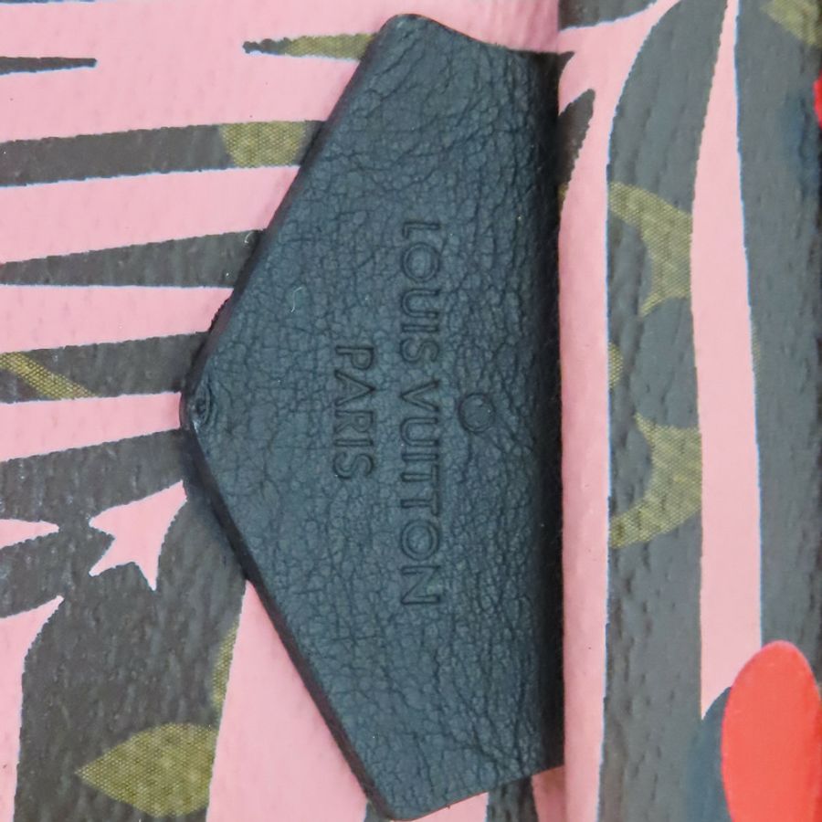 棕色 原花帆布 Jungle Dot Palm Springs 後背包【LOUIS VUITTON LV 路易威登】 M41981-6