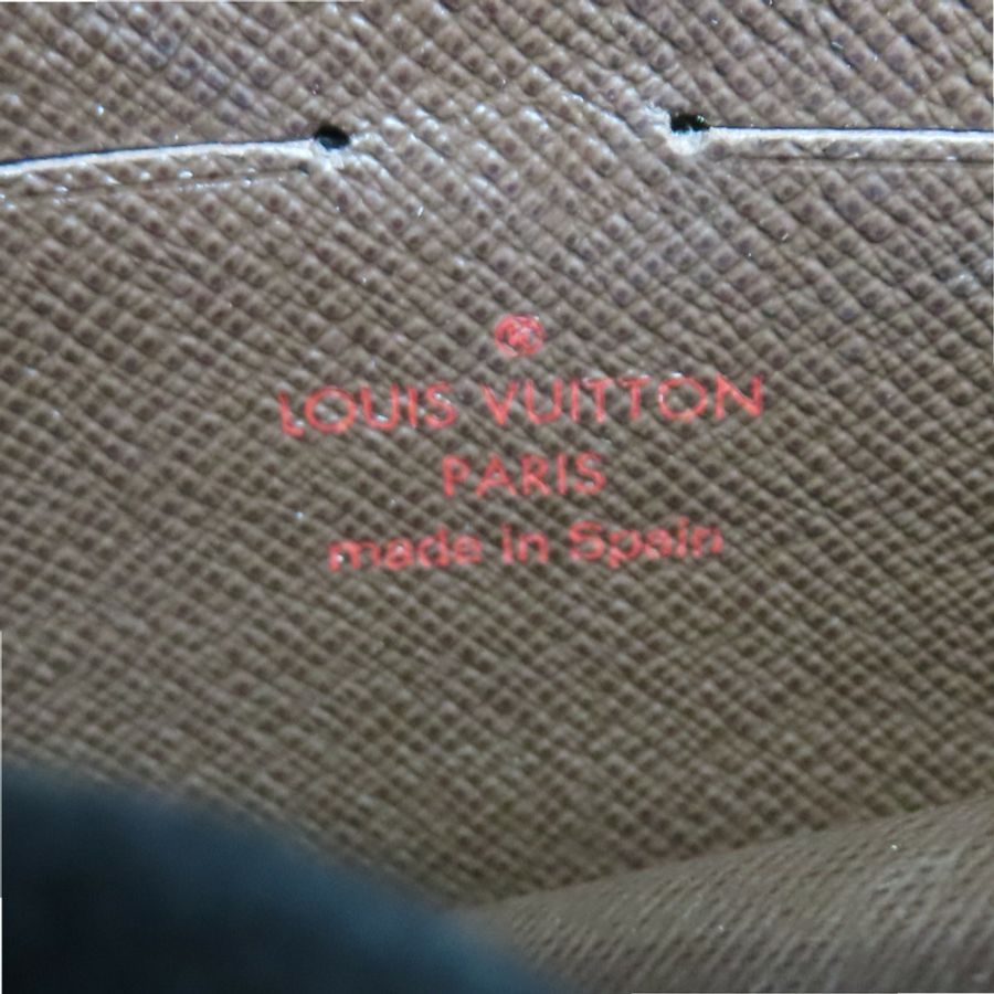 棕色 棋盤格 帆布 Portefeuille Sistine 兩折長夾 N61747【LOUIS VUITTON LV 路易威登】 N61747-8