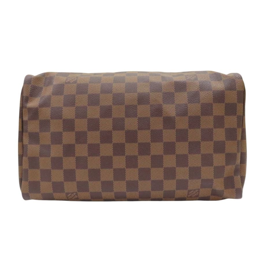棕色 棋盤格帆布 Speedy 30 波士頓 手提包【LOUIS VUITTON LV 路易威登】 N41531-3