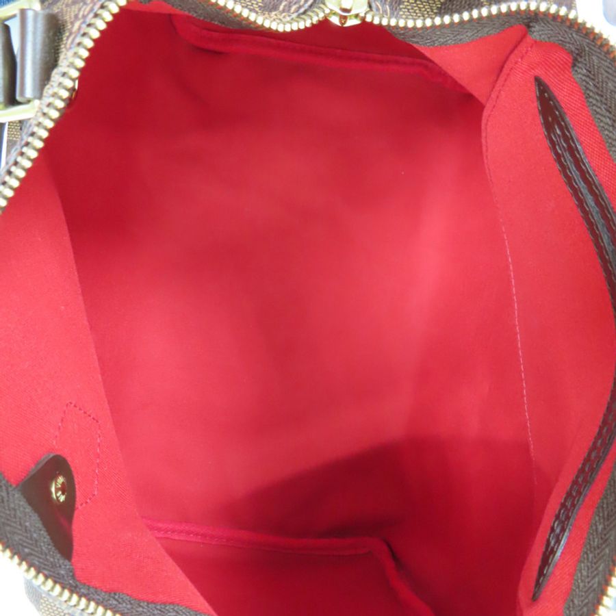 棕色 棋盤格帆布 Speedy 30 波士頓 手提包【LOUIS VUITTON LV 路易威登】 N41531-4