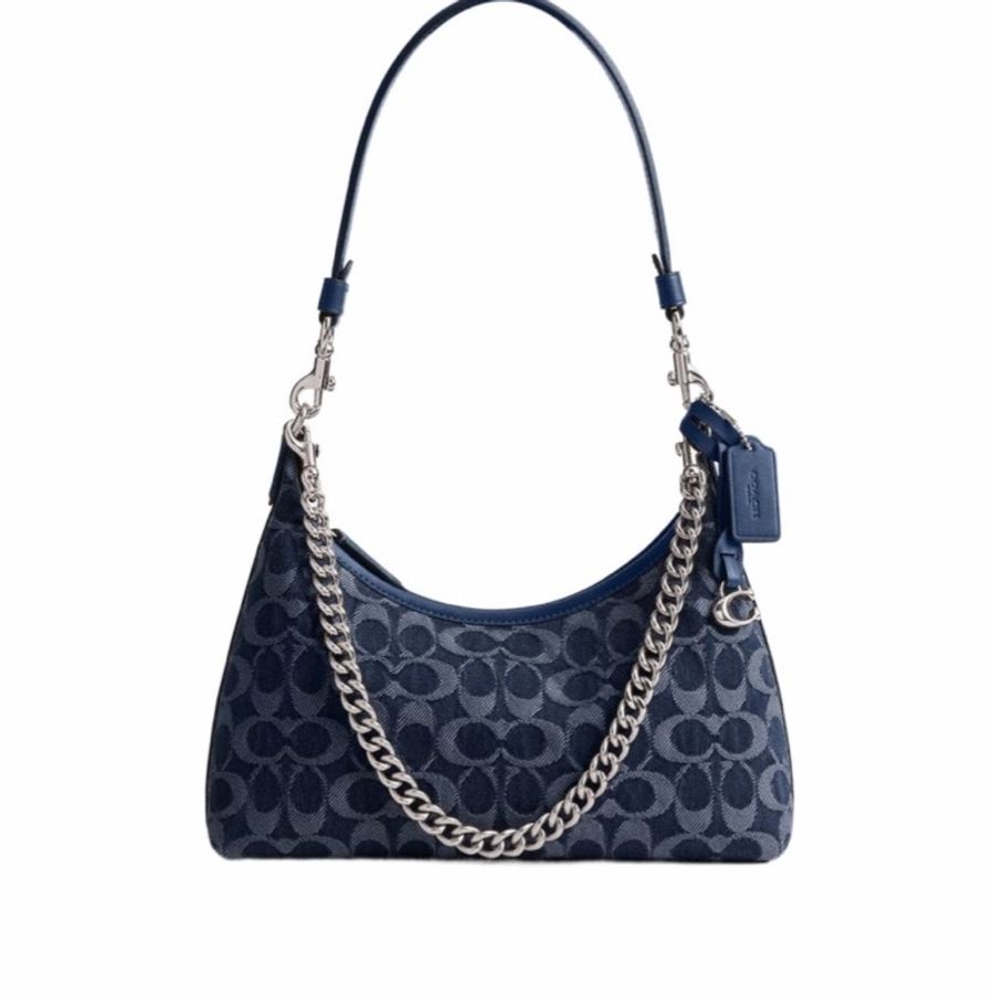 Coach 女士 JULIET 25 經典SIGNATURE單肩手袋均碼碼27.5cm*10.5cm*11.5cm-0
