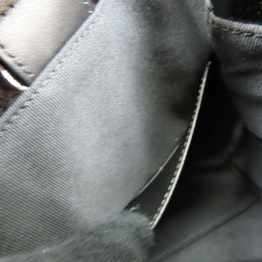 黑色 菱格紋 漆皮 小型水桶包 肩背包 AS5871【CHANEL 香奈兒】 AS5871-6