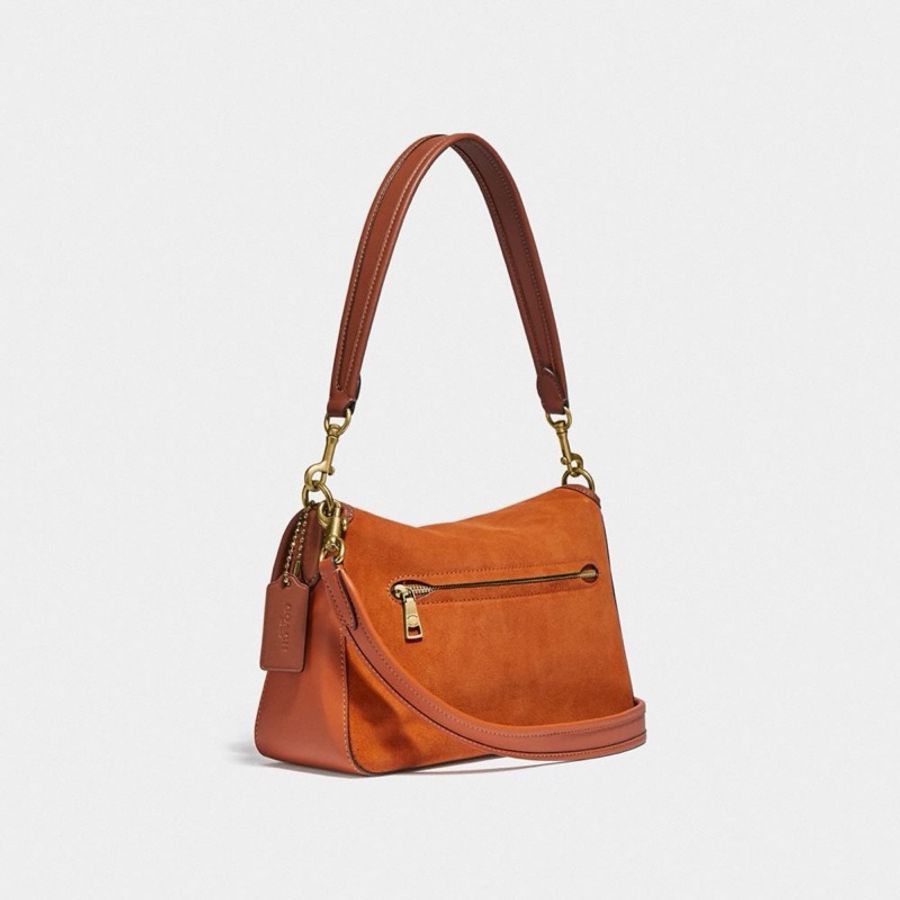 Coach 女士 徽標斜挎包均碼碼長:27cm,寬:9cm,高:17cm-1