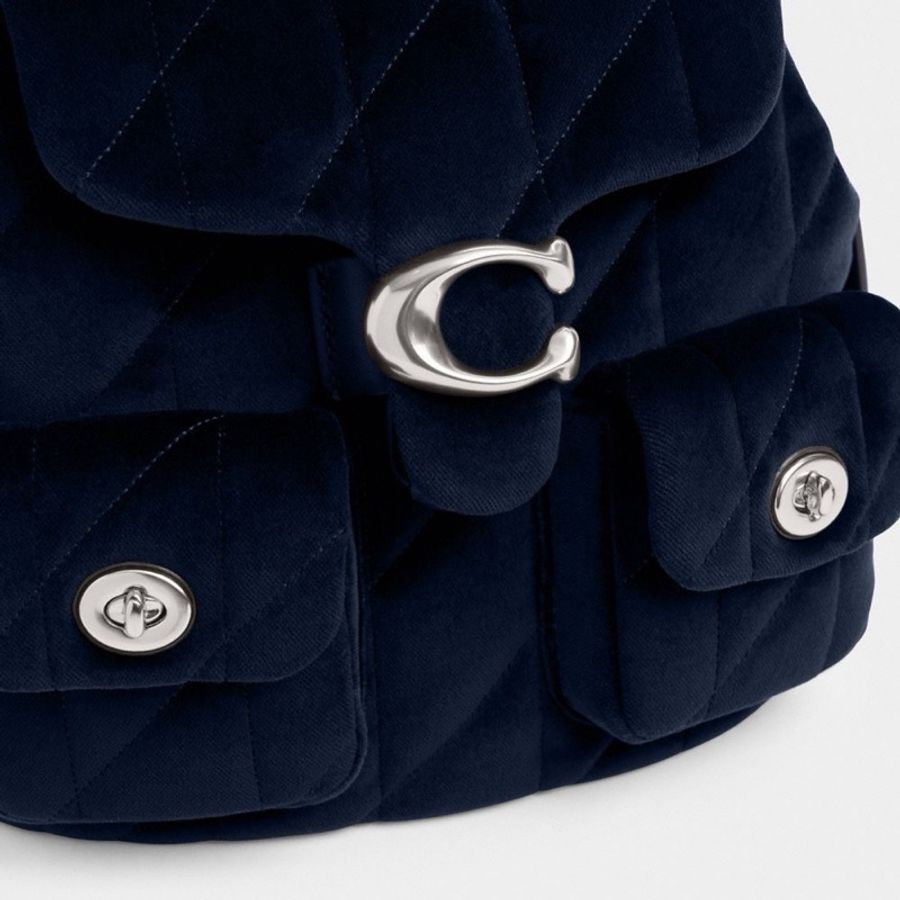 Coach 女士 TABBY 絎縫後背包均碼碼22.5cm*13.5cm*21cm-3