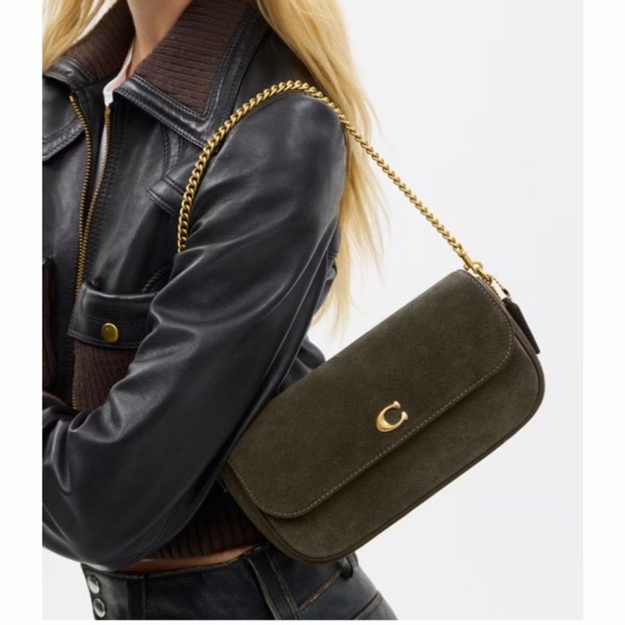 Coach 女士 Brook肩包均碼碼23.5cm*4.5cm*12cm-5
