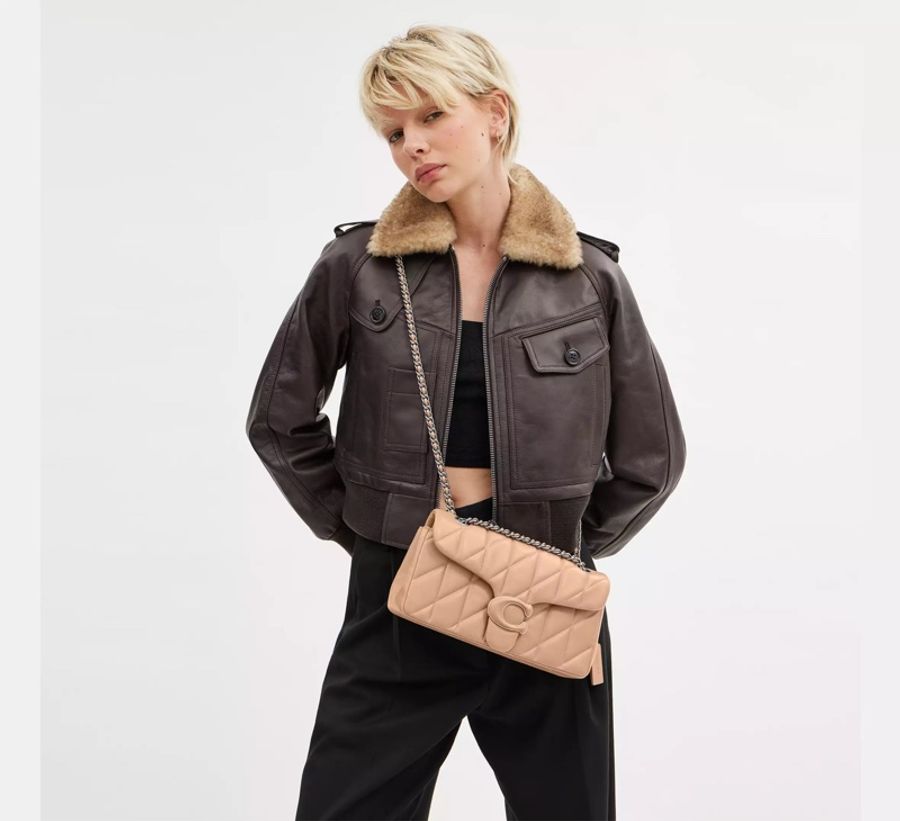 Coach 女士 翻蓋單肩包均碼碼26cm*8.3cm*14cm-3