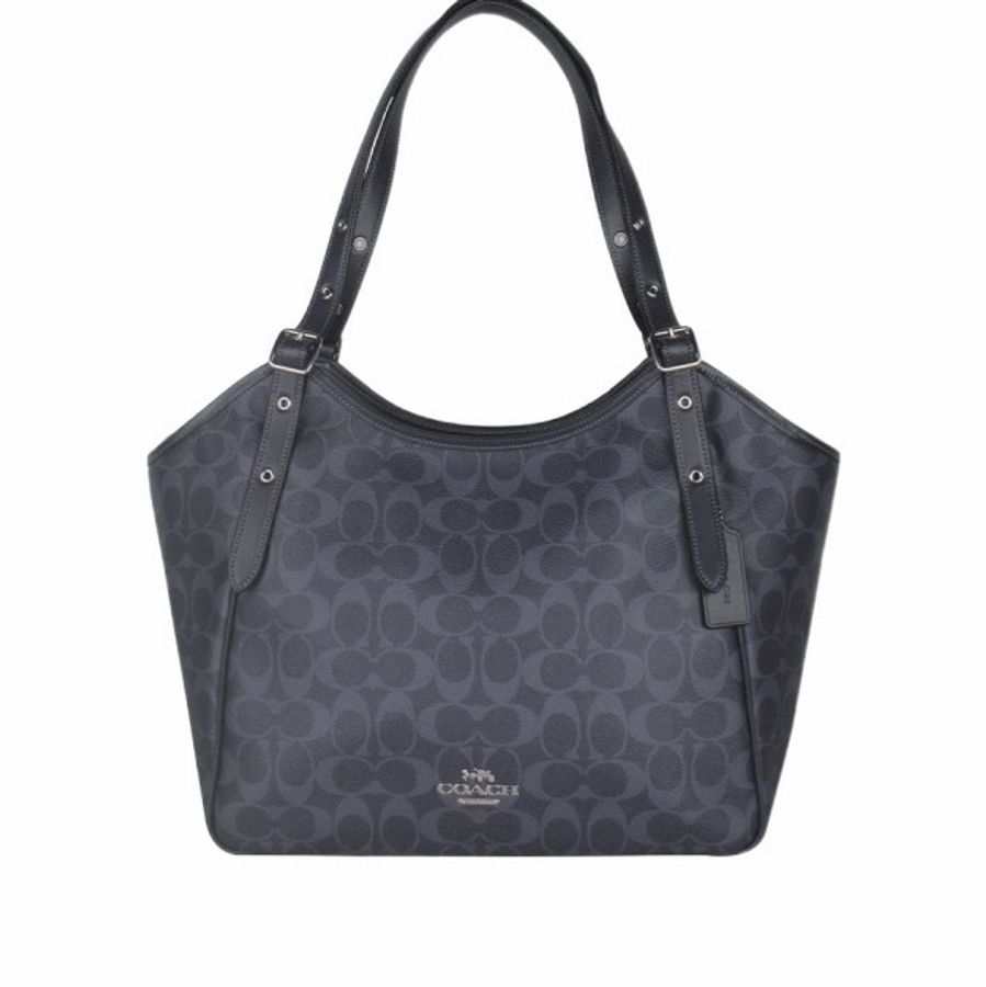 Coach 女士 徽標提花手提包均碼碼33cm*15cm*25cm-0