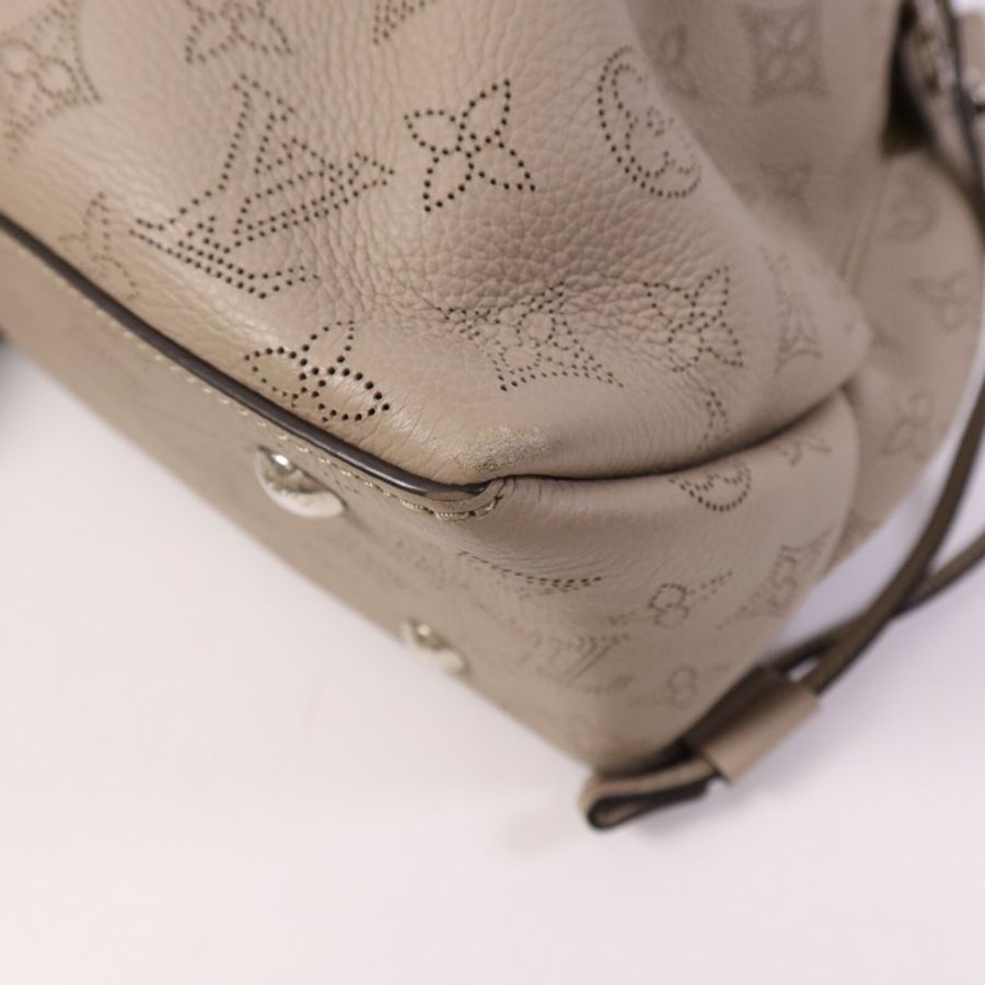 LOUIS VUITTON Mahina Bella Tote銀扣鏈帶手挽肩背兩用袋-9