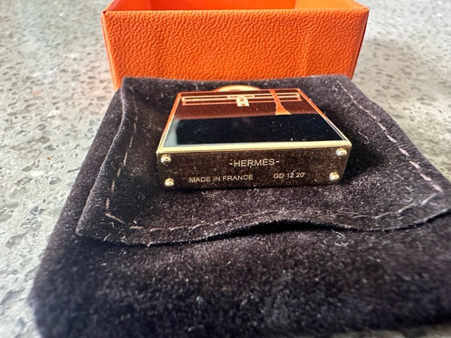 🖤這是一個愛馬仕黑金小可愛🖤Hermès Curiosité Kelly Laque Charm 吊飾-20