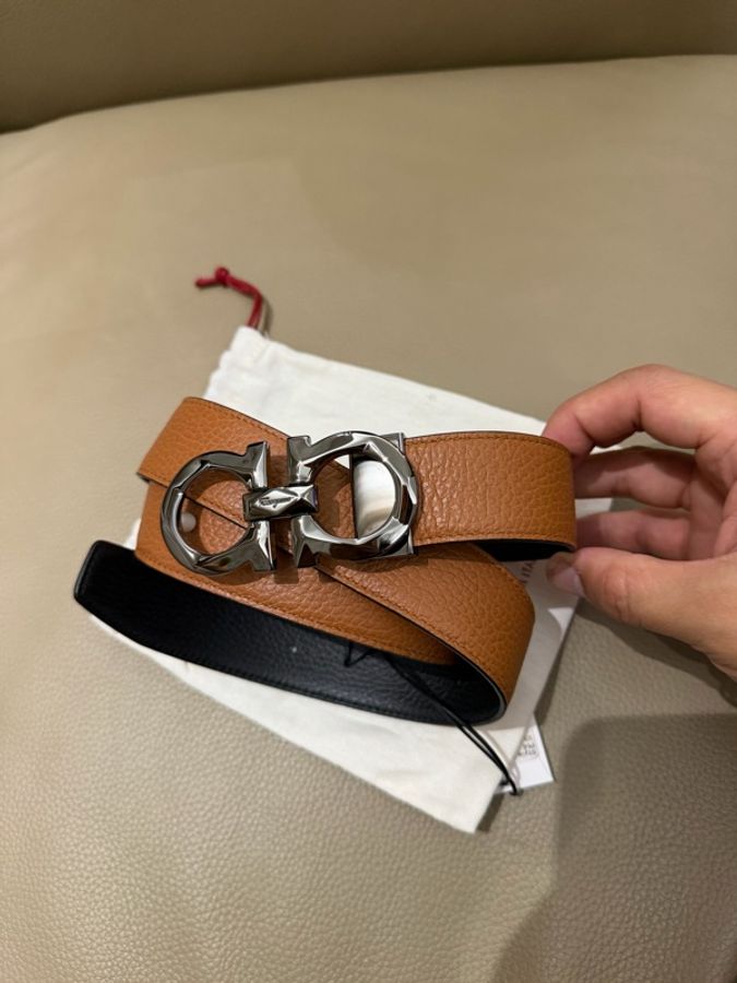 Ferragamo 男士皮帶 #100-0