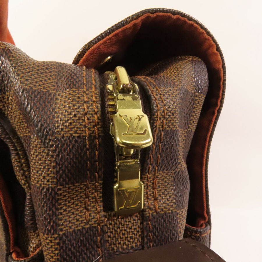 LOUIS VUITTON Damier Naviglio金扣肩背袋-8