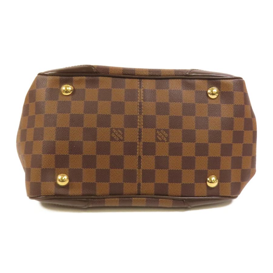 LOUIS VUITTON Damier Verona PM金扣手挽袋-3